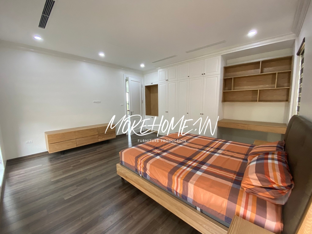 Kệ tủ tivi gỗ công nghiệp hiện đại là một trang trí thể hiện sự tiện nghi trong không gian sử dụng.