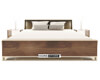 Picture of Giường ngủ gỗ  đầu giường bọc da